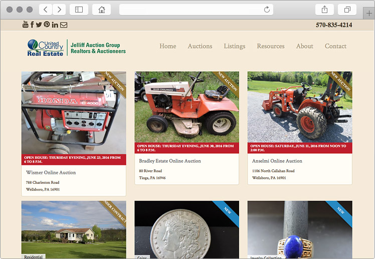 PA Real Estate Auctions Website - Auction & Real Estate Database PA Real Estate Auctions Website - Auction & Real Estate Database