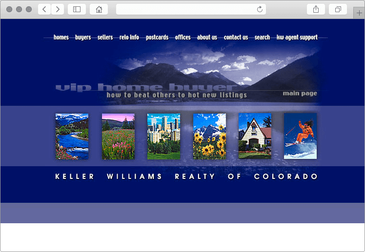 Keller Williams Realty Colorado Region Website