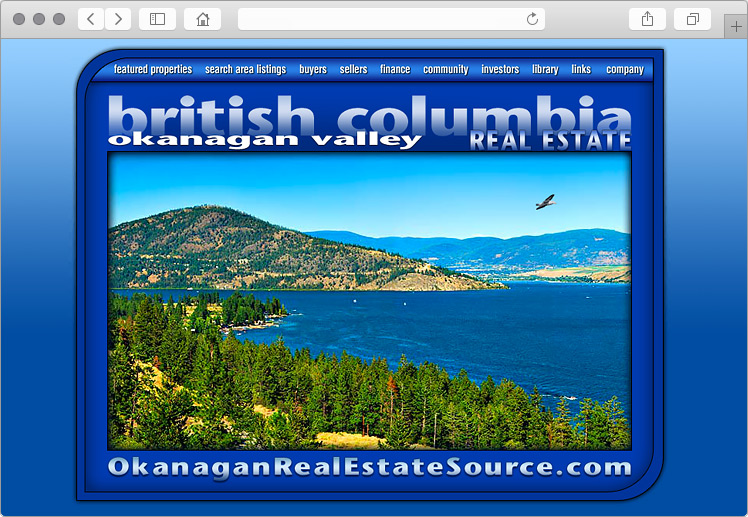 Vernon Okanagan BC Real Estate Website Design