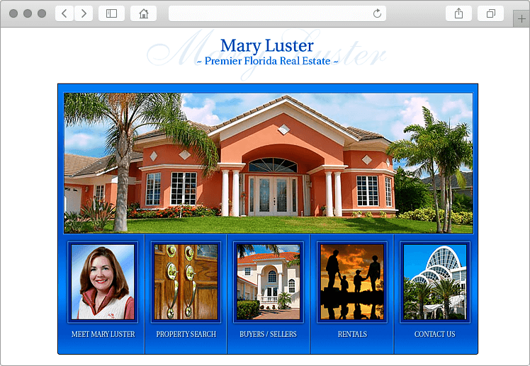 Orlando Florida Real Estate Web Design