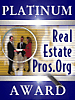 Real Estate Pros Platinum Award