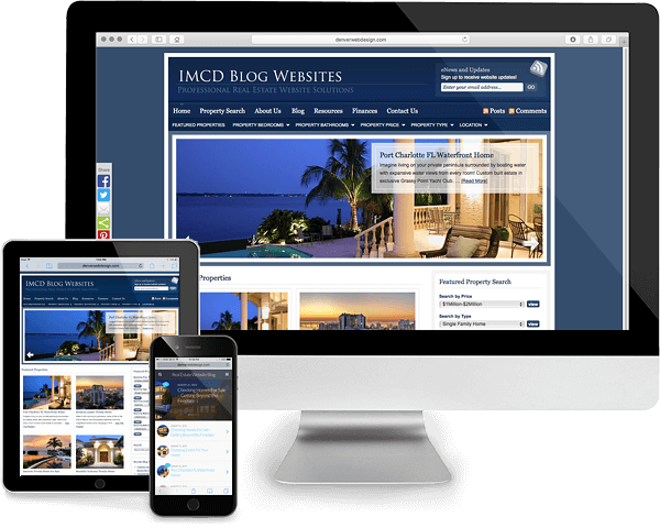 Mobile Friendly Professional Real Estate Website