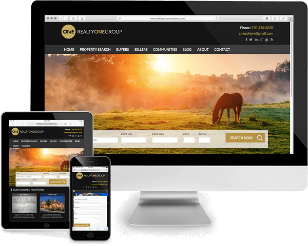 Responsive Parker Colorado Real Estate Web Design Responsive Parker Colorado Real Estate Web Design