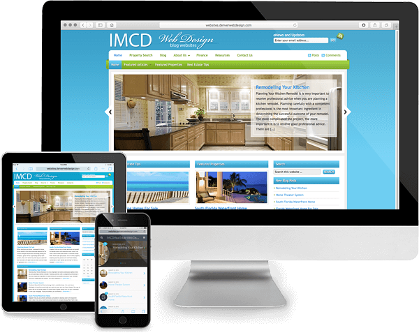 Mobile Friendly WordPress Real Estate Website Design Mobile Friendly WordPress Real Estate Website Design