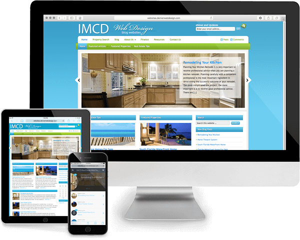 Mobile Friendly WordPress Real Estate Website Design