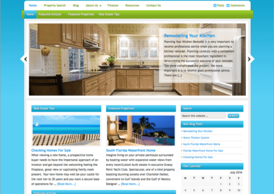 IMCD WordPress Real Estate Website Design