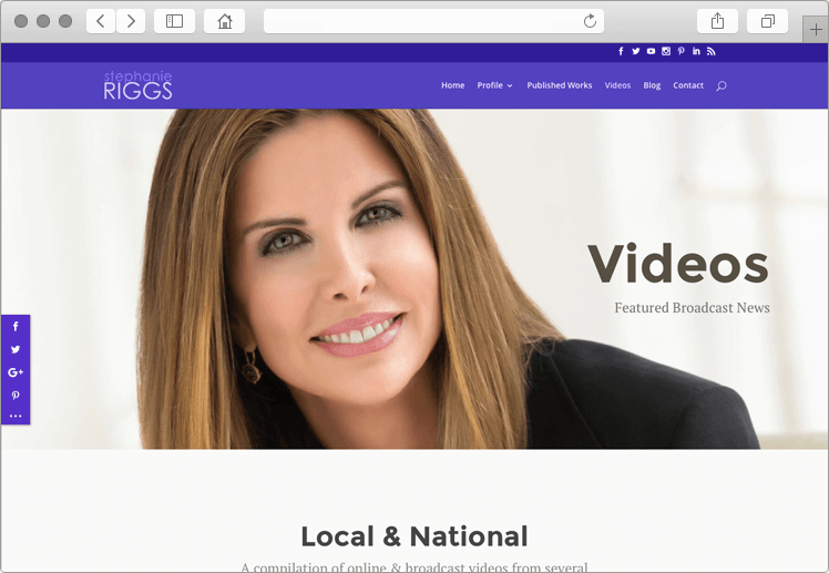 Mobile Responsive Website Design Custom Videos Page Mobile Responsive Website Design Custom Videos Page