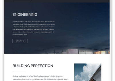 Custom Website Engineering Services Page