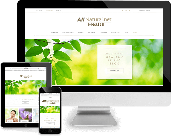 AllNatual.Net Healthy Living Website AllNatual.Net Healthy Living Website