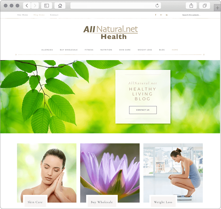 AllNatural.net Healthy Living Blog