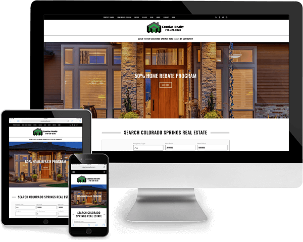 Mobile Responsive Colorado Springs Real Estate Website Design