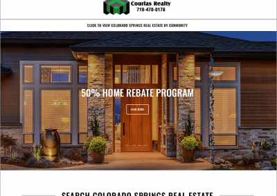 Mobile Responsive Colorado Springs Real Estate Website Design