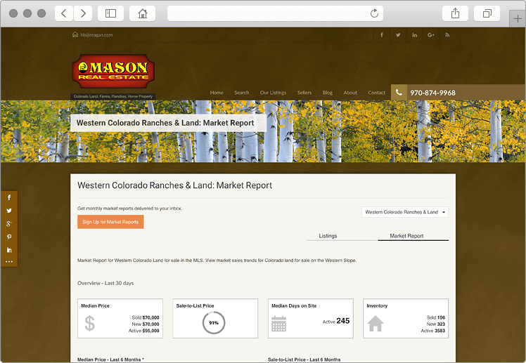 Western Colorado Ranches & Land: Market Report Western Colorado Ranches & Land: Market Report