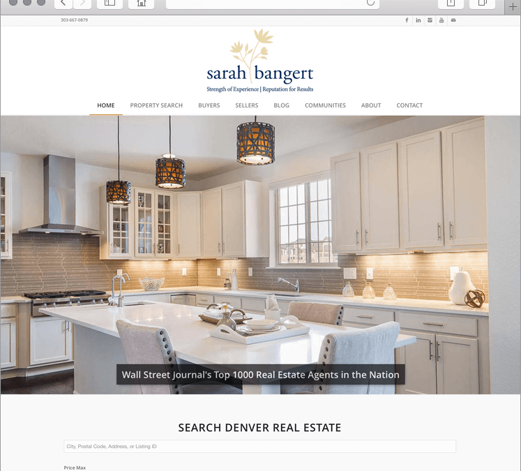 Custom Responsive Denver Real Estate Web Design