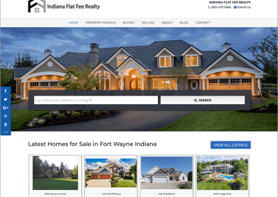 Custom Indiana Real Estate Website Design