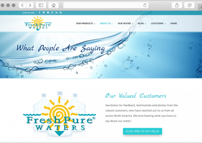 FreshPure Waters Testimonials
