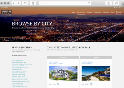 So Cal Home Source Custom IDX Browse By City