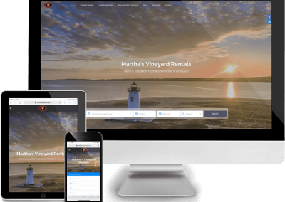 Mobile Responsive Vacation Home Rental Custom Website Design