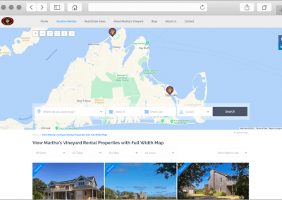 Vacation Rentals Full Map Search