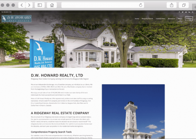 DW Howard Realty Company Web Page