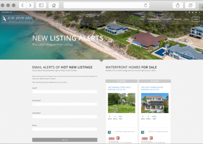 DW Howard Realty New Real Estate Listing Email Alerts