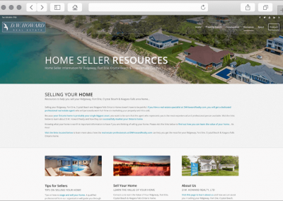 DW Howard Realty Home Seller Resources Section