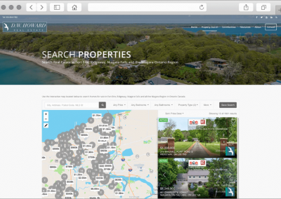 DW Howard Realty Search Properties by Interactive Map