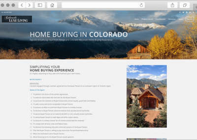 Colorado Luxe Living Home Buyer Tips