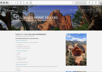 Colorado Luxe LivingReal Estate Seller Tips Page