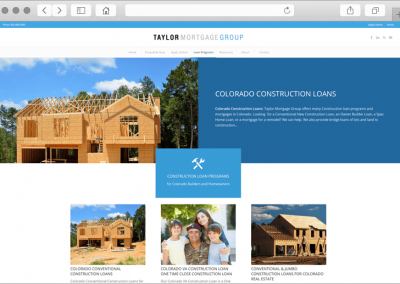 Colorado Construction Loan Programs Page