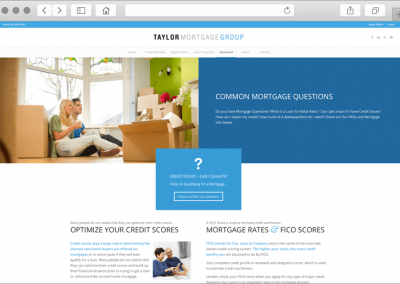 Custom Mortgage FAQs Page