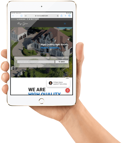 Texas Luxury Real Estate Mobile Responsive Website