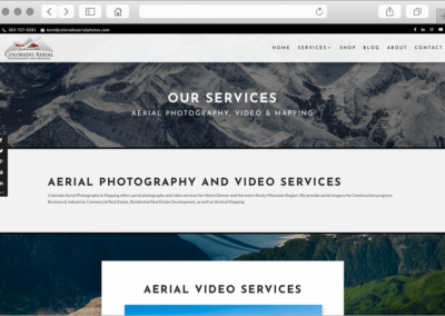 Colorado Aerial Photo Photography & Videos Services Web Design
