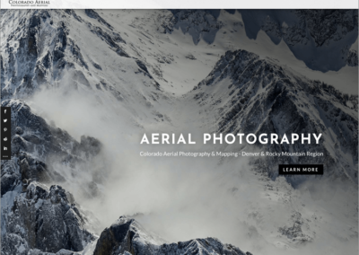 Aerial Photography & Video Website Design