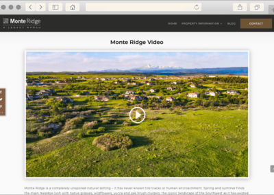 Colorado Ranch Land Custom Video Video Embed Design