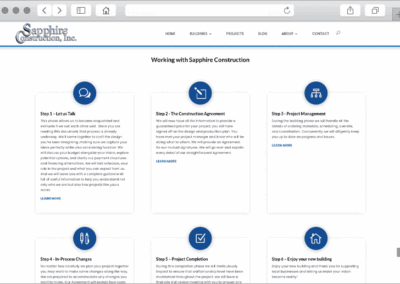 Sapphire Builds Custom Web Design Building Process Modules