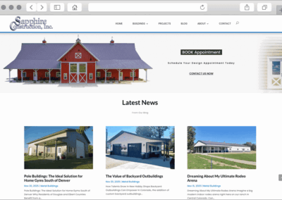 Sapphire Builds Custom Web Design Horse Barns Call to Action (CTA) Module